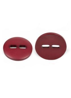 Lot de 5 boutons Ø 34 mm Prune - Bergère de France