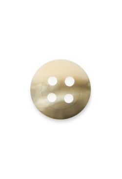 Lot de 6 boutons marbrés Ø25mm naturel - Bergère de France