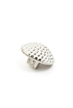 Lot de 6 boutons couture à queue nickel blanc - Bergère de France