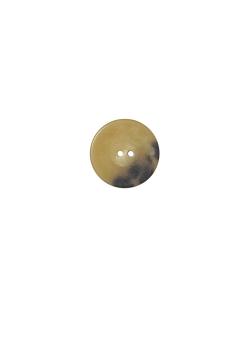 Lot de 6 boutons marbrés Ø 31 mm Marron - Bergère de France