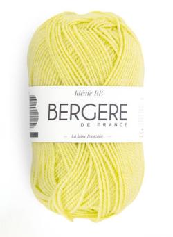 Fil à tricoter - IDEALE BB CITRON - Bergère de France
