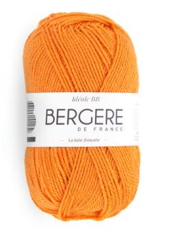 Fil à tricoter - IDEALE BB MANDARINE - Bergère de France