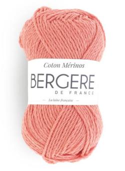 Fil à tricoter - COTON MERINOS CAMELIA - Bergère de France