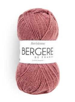 Fil à tricoter - BARISIENNE BOIS DE ROSE - Bergère de France