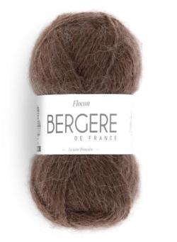 Fil à tricoter - FLOCON CHATAIGNE - Bergère de France