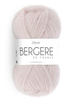 Fil à tricoter - FLOCON GUIMAUVE - Bergère de France