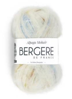 Fil à tricoter - ALPAGA MOHAIR ASTRO JEAN - Bergère de France