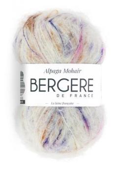 Fil à tricoter - ALPAGA MOHAIR ASTRO ROSE - Bergère de France