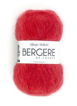 Fil à tricoter - ALPAGA MOHAIR FLAMBOYANT - Bergère de France