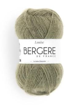 Fil à tricoter - LOUISE VERT - Bergère de France