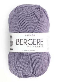 Fil à tricoter - IDEALE BB VIOLINE - Bergère de France