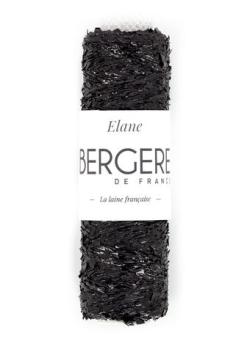 Fil à tricoter - ELANE NOIR - Bergère de France