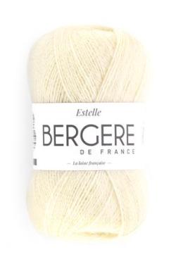 Fil à tricoter - ESTELLE ECRU - Bergère de France