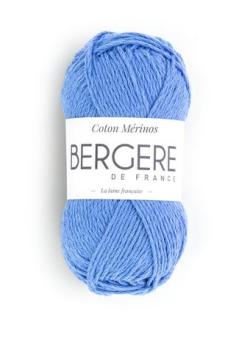 Fil à tricoter - COTON MERINOS REGATE - Bergère de France