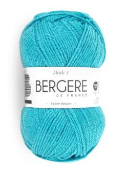 Fil à tricoter - IDEALE 4 TURQUOISE - Bergère de France