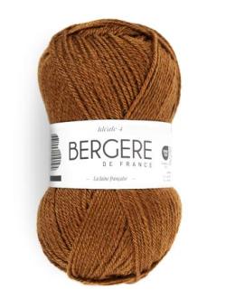 Fil à tricoter - IDEALE 4 NOISETTE - Bergère de France
