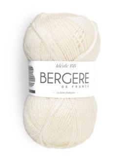 Fil à tricoter - IDEALE BB ECRU - Bergère de France