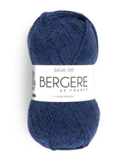 Fil à tricoter - IDEALE BB BLEU SOMBRE - Bergère de France