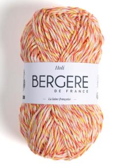 Fil à tricoter - HOLI SAUMON - Bergère de France