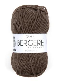 Fil à tricoter - SPORT + CAPPUCCINO - Bergère de France
