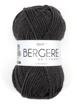 Fil à tricoter - SPORT + GRAPHITE - Bergère de France