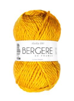 Fil à tricoter - ALASKA 100 BANANE - Bergère de France