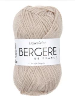 Fil à tricoter - DOUCELAINE AVOINE - Bergère de France