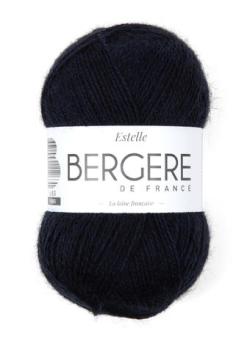 Fil à tricoter - ESTELLE BLEU NUIT - Bergère de France