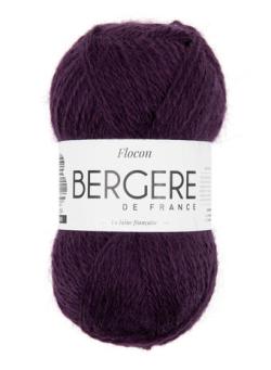 Fil à tricoter - FLOCON AUBERGINE - Bergère de France