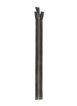 Fermeture séparable noire curseur fantaisie 35 cm - Bergère de France