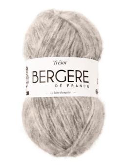 Fil à tricoter - TRESOR ARGENT - Bergère de France