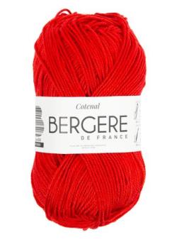 Fil à tricoter - COTENAL ROUGE - Bergère de France