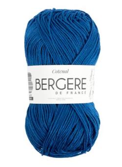 Fil à tricoter - COTENAL BLEU - Bergère de France