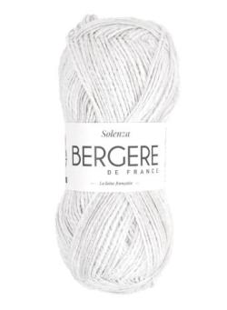 Fil à tricoter - SOLENZA BLANC - Bergère de France