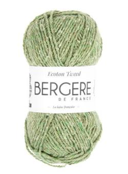 Fil à tricoter - ECOTON TWEED AMANDE - Bergère de France