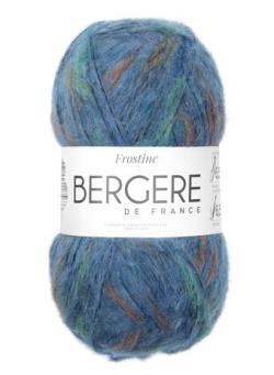 Fil à tricoter - FROSTINE BLEU SAUVAGE - Bergère de France