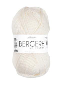 Fil à tricoter - IDEALAINE NEIGE - Bergère de France