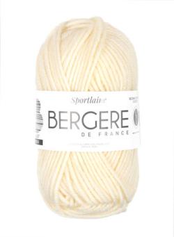 Fil à tricoter - SPORTLAINE ECRU - Bergère de France