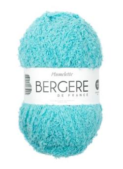 Fil à tricoter - PLUMELETTE TURQUOISE - Bergère de France