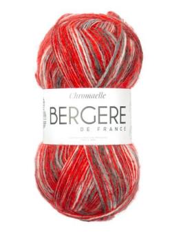 Fil à tricoter - CHROMAELLE FEU - Bergère de France