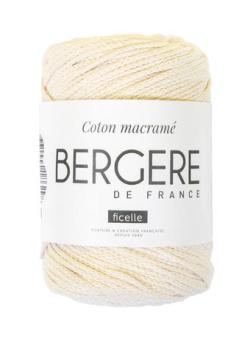 Fil à tricoter - COTON MACRAME FICELLE - Bergère de France