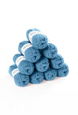 Fil à tricoter - LOT DE 10 SPORT+ 45G OCEAN - Bergère de France