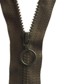 Fermeture séparable kaki 22 cm - Bergère de France
