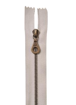 Fermeture non séparable beige 22 cm - Bergère de France