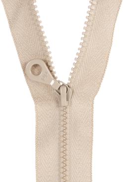 Fermeture double curseur Beige 60 cm - Bergère de France