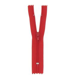 Fermeture nylon non séparable rouge, 60 cm - Bergère de France