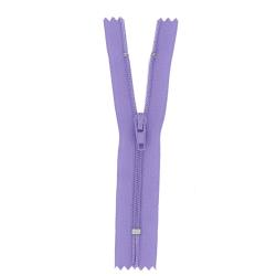 Fermeture nylon non séparable parme, 12 cm - Bergère de France
