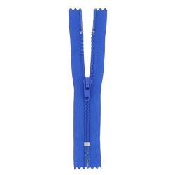 Fermeture nylon non séparable bleu, 12 cm - Bergère de France