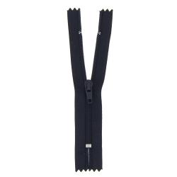 Fermeture nylon non séparable bleu marine, 15 cm - Bergère de France
