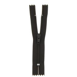 Fermeture nylon non séparable marron foncé, 40 cm - Bergère de France